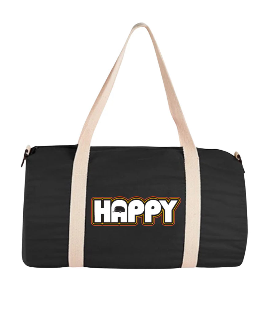 happy duffle bag