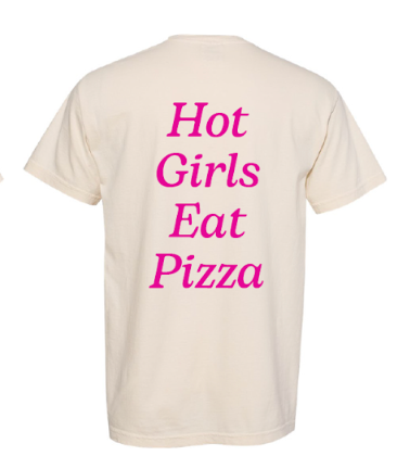 Hot Girls Eat Pizza T-Shirt